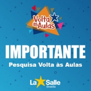 Pesquisa volta às aulas