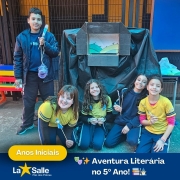 Aventura Literária no quinto ano!