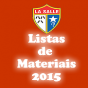 Listas de Materiais e Calendário escolar 2015