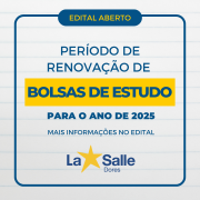 Edital de Renovação de Bolsas de Estudos 2025