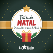 Festa de Natal será realizada nos dias 11 e 12/12