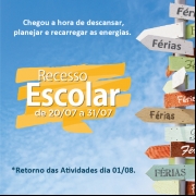 Confira as datas do Recesso Escolar