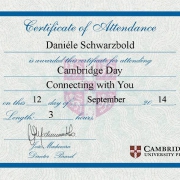 Coordenadora de Inglês participa do Cambridge Day