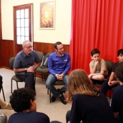 Reflexões marcam visita da Pastoral da Rede La Salle