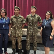 Palestra sobre carreira militar 