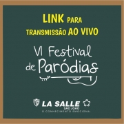 Transmissão ao vivo do VI Festival de Paródias