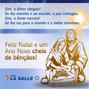 Feliz Natal e um Ano Novo cheio de bênçãos