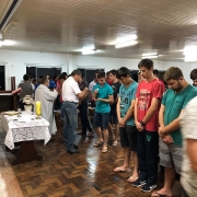 Celebração Religiosa na Escola Agrícola La Salle