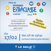 Vem aí a Feira de Atividades Extraclasse 2017!