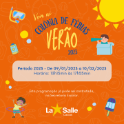 Colônia de férias  de verão - 2023