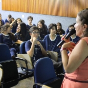 Palestra sobre DSTs para alunos do EM