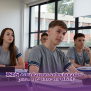 125 estudantes selecionados para a 2ª fase da OBEF