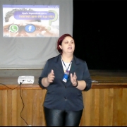 Estudantes do EM participam de palestra do Senac