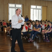 Colégio recebe visita do Irmão Provincial