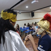 6º ano participa das Olimpíadas de Mitologia