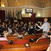 Câmara de Vereadores homenageia Orquestra La Salle