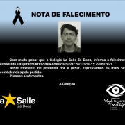 Nota de falecimento