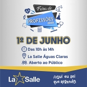 Feira de Profissões da Rede La Salle 2019