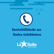 Instabilidade na linha telefônica