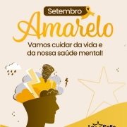 Setembro Amarelo.