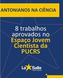 Antonianos são aprovados no Jovem Cientistas da PUC