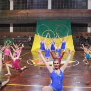 Show de Ginástica Rítmica no Centro Cultural