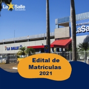 Edital de Matrículas 2021