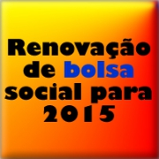 Renovação de Bolsas para 2015