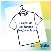 Dia 30/05 tem Feira de Uniformes no colégio