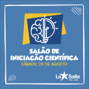 Salão de Iniciação Científica acontece sábado, 24/8