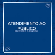 Alteração do horário de atendimento.