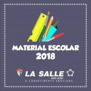 Confira as listas de materiais escolares para 2018