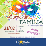 Baile de Carnaval da Família no La Salle Dores