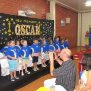 Formatura da Educação Infantil em clima de Oscar