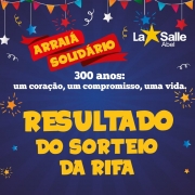 La Salle Abel anuncia os sorteados na rifa!