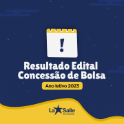 Resultado do Edital de Concessão de Bolsa 2023