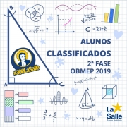 Antonianos se classificam para 2ª fase da OBMEP