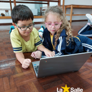 Alfabetização com chromebooks - 1º ano