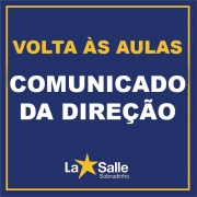 Comunicado Volta às Aulas