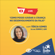 24/6: Live para familiares da Educação Infantil