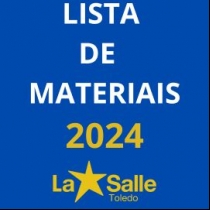 RELAÇÃO DE MATERIAIS ESCOLARES 2024