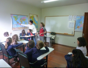 1º Ano visita a Associação Italiana