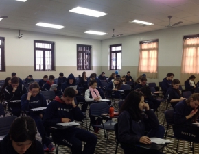 3ª série do Ensino Médio participa do Simulado Enem