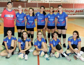 Amistoso de Voleibol no Colégio La Salle