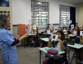 Plickers: Realidade Aumentada nas aulas do 7º ano