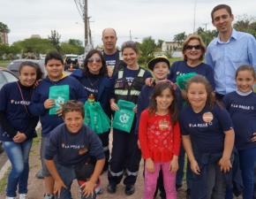 Pedágio Ecológico do Projeto Eco Cidadão Mirim