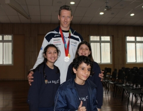 Gustavo Endres visita a Escola - 2