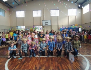 Festa Junina 2015 - 5º ano B - dança