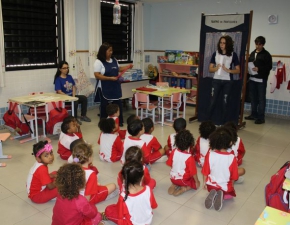 Ação de voluntariado da PAJULA no CEPLAS-RJ