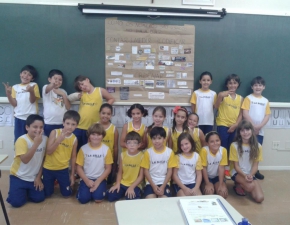 Estudantes do 4º Ano B